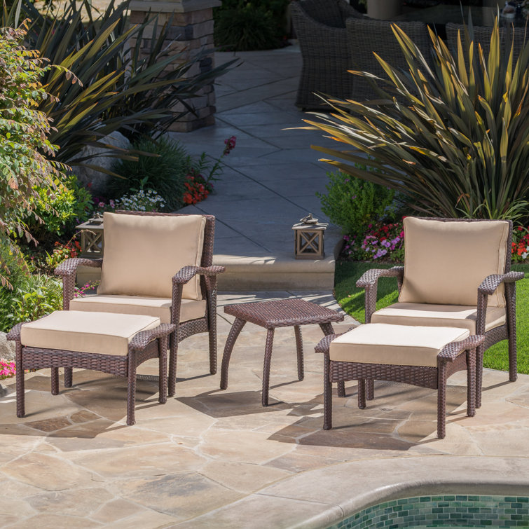 Red Barrel Studio Outdoor Seating Group with Cushions Reviews